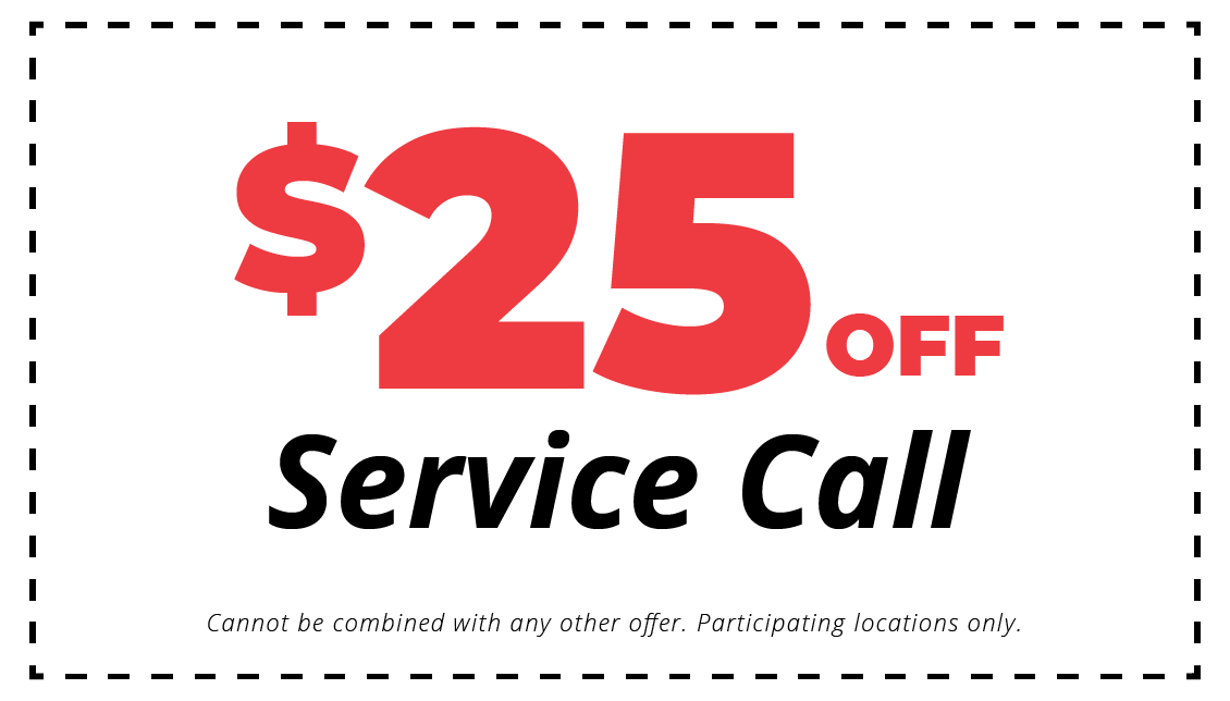 $25 off HVAC service call