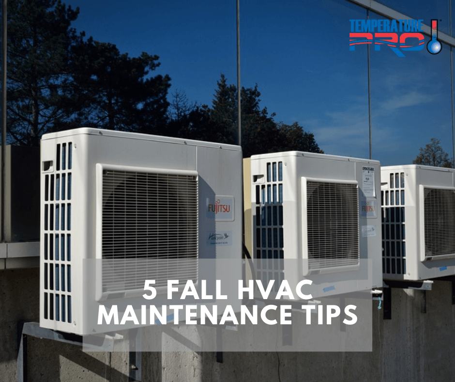 5 Fall HVAC maintenance tips
